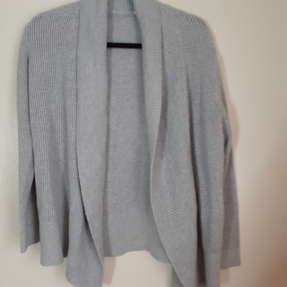 Gray LOFT Cardigan